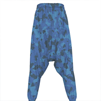Camouflage Denim Jeans Pattern Print Hammer Pants