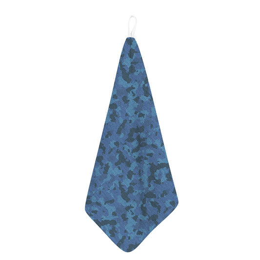 Camouflage Denim Jeans Pattern Print Hand Towel