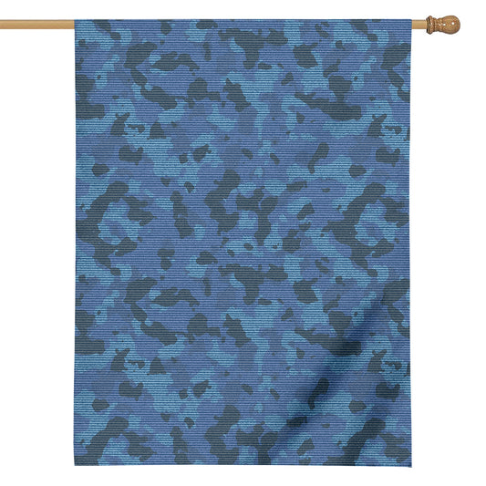Camouflage Denim Jeans Pattern Print House Flag