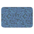 Camouflage Denim Jeans Pattern Print Indoor Door Mat