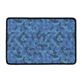 Camouflage Denim Jeans Pattern Print Kitchen Mat