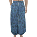 Camouflage Denim Jeans Pattern Print Lantern Pants