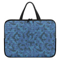 Camouflage Denim Jeans Pattern Print Laptop Sleeve With Handle