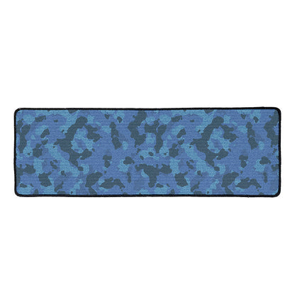 Camouflage Denim Jeans Pattern Print Long Kitchen Mat