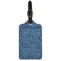 Camouflage Denim Jeans Pattern Print Luggage Tag