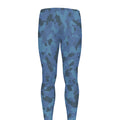Camouflage Denim Jeans Pattern Print Men's Leggings