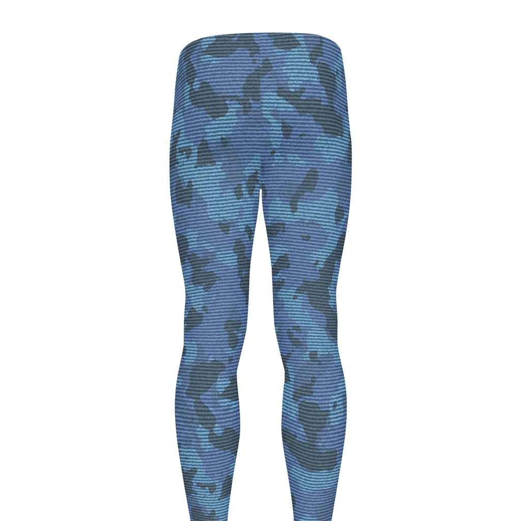 Camouflage Denim Jeans Pattern Print Men's leggings