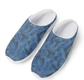 Camouflage Denim Jeans Pattern Print Mesh Casual Shoes