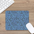 Camouflage Denim Jeans Pattern Print Mouse Pad