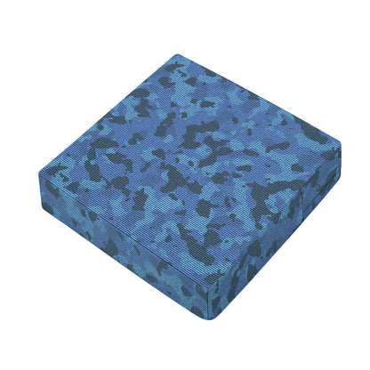 Camouflage Denim Jeans Pattern Print Outdoor Seat Cushion Cover