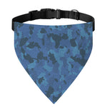 Camouflage Denim Jeans Pattern Print Over The Collar Dog Bandana