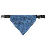 Camouflage Denim Jeans Pattern Print Over The Collar Dog Bandana