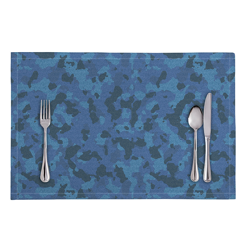 Camouflage Denim Jeans Pattern Print Placemat