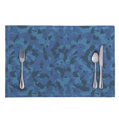 Camouflage Denim Jeans Pattern Print Placemat
