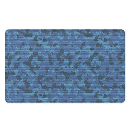 Camouflage Denim Jeans Pattern Print Polyester Doormat