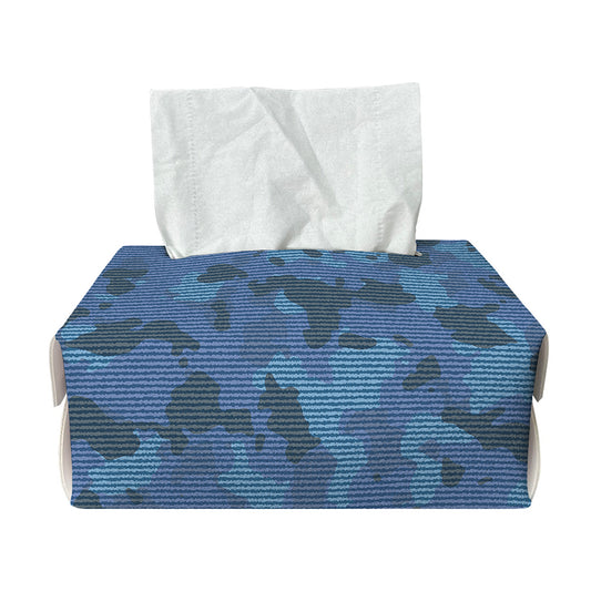 Camouflage Denim Jeans Pattern Print Rectangle Tissue Box Cover
