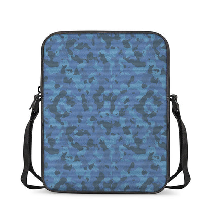 Camouflage Denim Jeans Pattern Print Rectangular Crossbody Bag