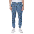 Camouflage Denim Jeans Pattern Print Joggers