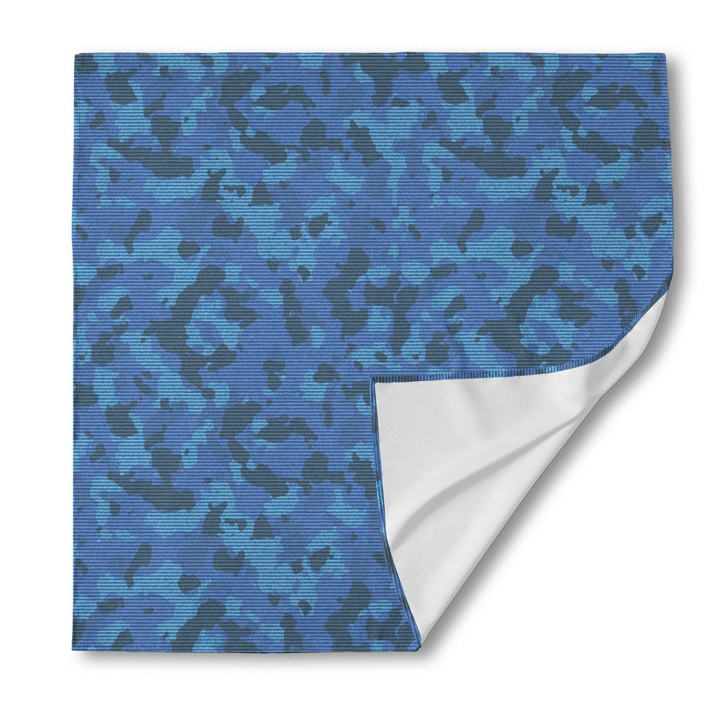 Camouflage Denim Jeans Pattern Print Silk Bandana