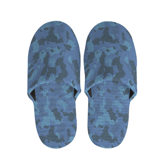 Camouflage Denim Jeans Pattern Print Slippers