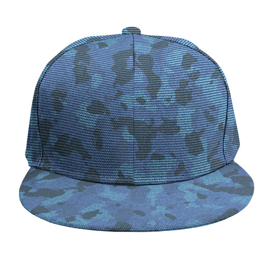 Camouflage Denim Jeans Pattern Print Snapback Cap