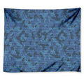 Camouflage Denim Jeans Pattern Print Tapestry