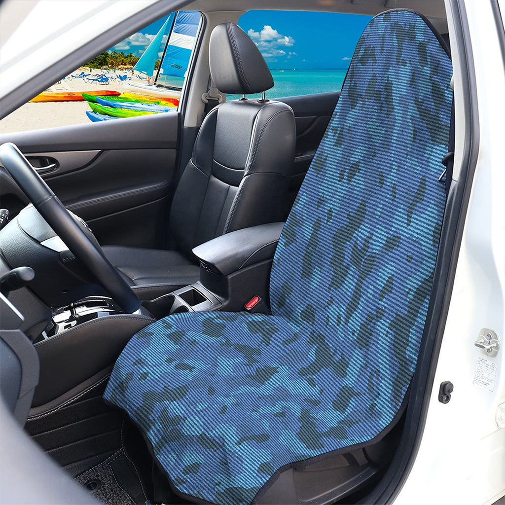 Camouflage Denim Jeans Pattern Print Waterproof Car Seat Cover