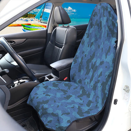 Camouflage Denim Jeans Pattern Print Waterproof Car Seat Cover