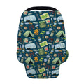 Camping Equipment Pattern Print Baby Seat Cover