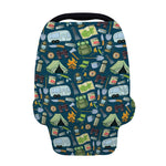 Camping Equipment Pattern Print Baby Seat Cover