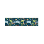 Camping Equipment Pattern Print Bed Runner