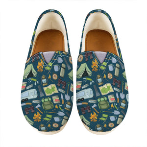 Camping Equipment Pattern Print Casual Shoes