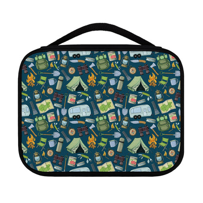 Camping Equipment Pattern Print Classic Bible Case