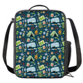 Camping Equipment Pattern Print Crossbody Lunch Bag