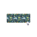 Camping Equipment Pattern Print Extended Mouse Pad