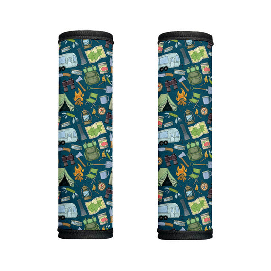 Camping Equipment Pattern Print Handle Covers