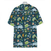 Camping Equipment Pattern Print Hawaiian Shirt