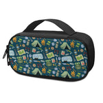 Camping Equipment Pattern Print Insulin Cooler Travel Case