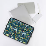 Camping Equipment Pattern Print Laptop Sleeve