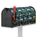 Camping Equipment Pattern Print Mailbox Cover