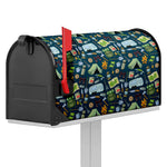 Camping Equipment Pattern Print Mailbox Cover