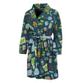 Camping Equipment Pattern Print Men's Bathrobe