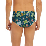 Camping Equipment Pattern Print Men's Briefs