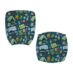 Camping Equipment Pattern Print Office Chair Cover