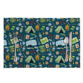 Camping Equipment Pattern Print Placemat