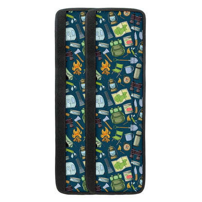 Camping Equipment Pattern Print Refrigerator Handle Covers