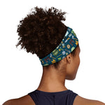 Camping Equipment Pattern Print Sports Headband