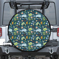 Camping Equipment Pattern Print Tire Cover