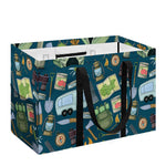 Camping Equipment Pattern Print Utility Tote Bag