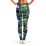 Camping Equipment Pattern Print Women's Leggings